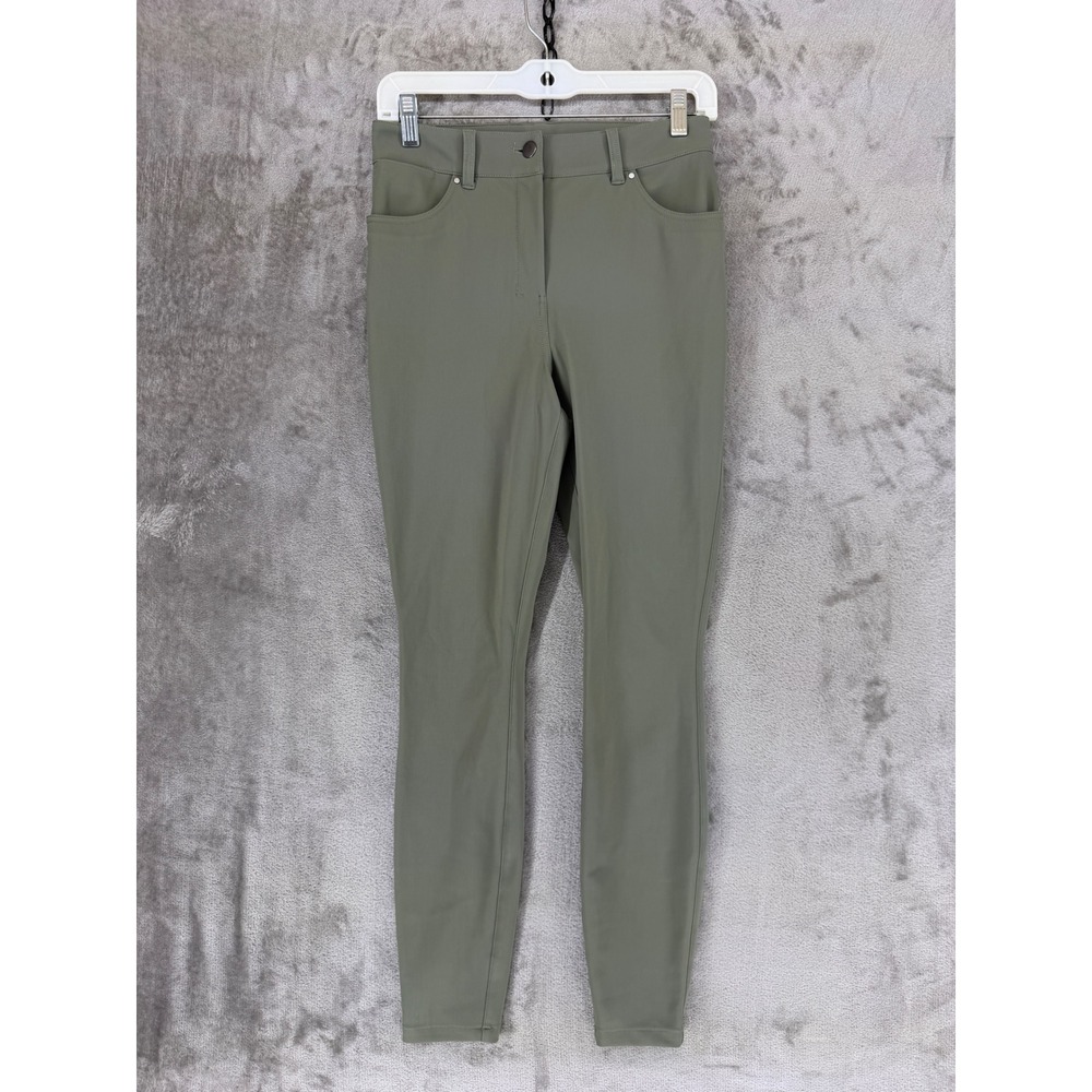 Lululemon City Sleek 5 Pocket High Rise 7/8 Pants Olive Green LW5EJ8S Size 27
